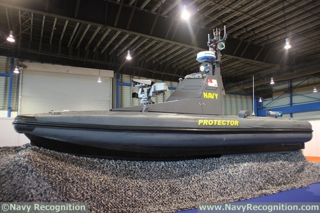 RSN's Protector USV at IMDEX Asia 2017