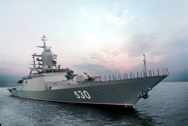 Project 20382 Tiger corvette is designed for protecting economic zone, state maritime boundaries, conducting effective anti-sub warfare as well as engaging surface ships and aerial targets. Project 20380 sister ships were built specifically for the needs of Russian Navy, carrying out active duty diligently ever since.