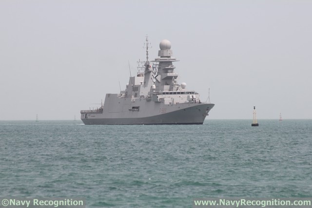 The Italian FREMM Carabiniere has just concluded a six month deployment at sea off the Horn of Africa and in the Western Indian Ocean. The ship was employed on Operation ATALANTA (current counter-piracy military operation; the first undertaken by the European Union Naval Force), where she acted as flagship for five months.