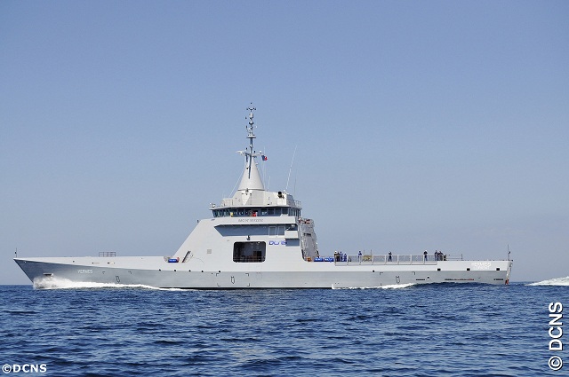 Designed and built by DCNS in less than 24 months, if the Gowind® OPV L’Adroit is a major industrial and technological achievement, Terma also made a commitment to deliver an affordable but highly capable radar package to DCNS within a very short timeframe.