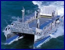 On November 24, 2011 the Direction Générale de l'Armement (DGA - French Procurement Agency) has taken delivery of the first fast amphibious landing craft (dubbed EDA-R for "engin de débarquement amphibie rapide"). The EDA-R offers five times the landing capacity of existing landing craft currently in service with the French Navy. The EDA-R will be used by the Marine Nationale's Mistral class LHDs. 