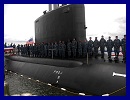 The Navy commissioned its eighth Virginia-class submarine, USS California (SSN 781), during a ceremony held at Naval Station Norfolk Oct. 29. More than 1,500 people attended the ceremony at the naval station, while others viewed it live on the Internet. Rep. Buck McKeon of California, House Armed Services Committee chairman and the ceremony's keynote speaker, welcomed California to the fleet and reminded the crew of the important role they will play in protecting the nation's security.
