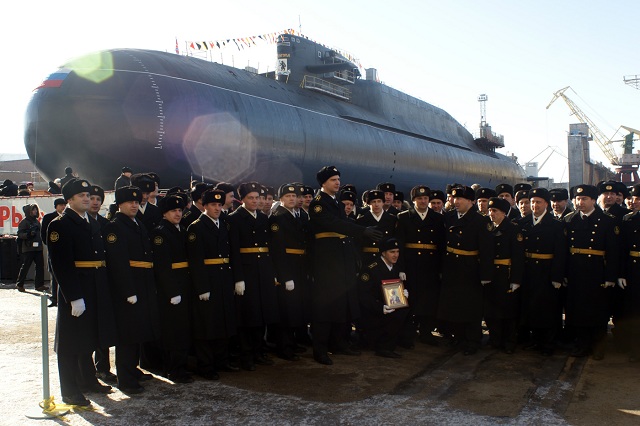 Zvezdochka Shipyard plans to deliver to the Russian Navy two nuclear-powered submarines and one diesel-electric submarine undergoing overhaul and upgrade at the shipyards by the end of 2012.