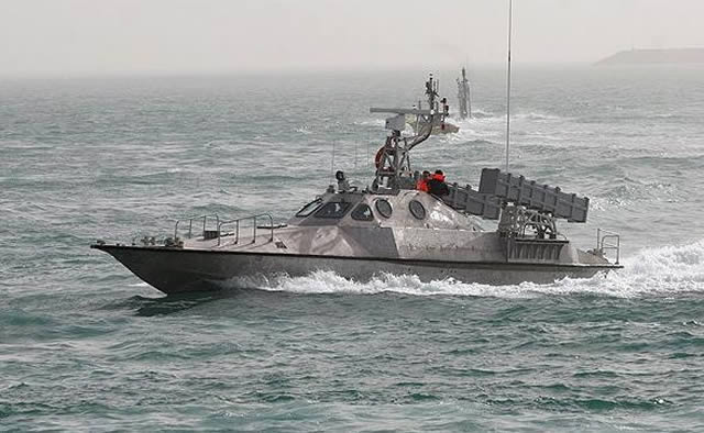 Iran's speedboats have been equipped with the capability to fire different types of anti-ship cruise missiles, an Iranian defense official announced on Monday. "Our missiles have the capability of being launched from boats with the speed of over 30 knots, and these missiles include Zafar, Nasr, Nour and Qader," Deputy Defense Minister and Head of Iran's Aerospace Organization General Mehdi Farah told FNA, adding that "Qadir missiles" will also be added to the list in near future. 
