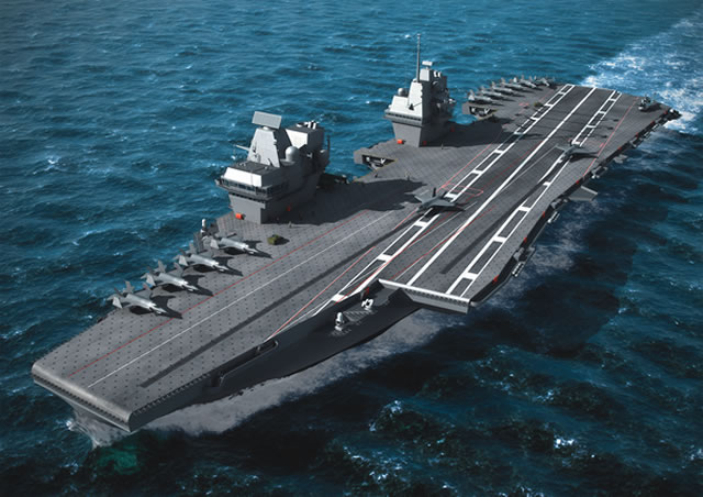 Production on HMS PRINCE OF WALES, the second Queen Elizabeth Class aircraft carrier, has started today at BAE Systems in Portsmouth Naval Base – the future home of the Queen Elizabeth Class.