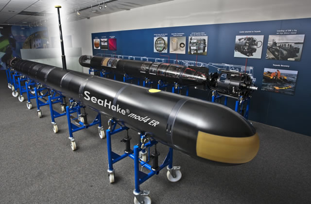 ATLAS ELEKTRONIK has increased the reach of its torpedoes substantially, setting a new range record for torpedoes. At a test-firing in March 2012, the heavyweight torpedo SeaHake® mod4 ER (Extended Range) achieved a range of over 140 kilometres.