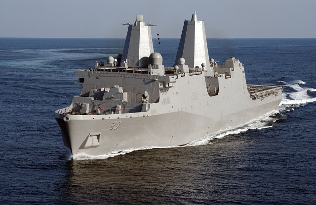 Huntington Ingalls Industries (NYSE:HII) announced today that the company's seventh amphibious transport dock, Anchorage (LPD 23), returned Friday from successful builder's sea trials in the Gulf of Mexico. The ship is currently under construction at Ingalls' Avondale facility.