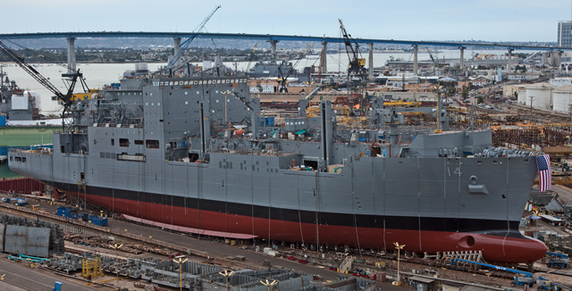 General Dynamics NASSCO today delivered USNS Cesar Chavez (T-AKE 14) to the U.S. Navy, marking the completion of a highly successful U.S. shipbuilding program that has spanned more than a decade. 