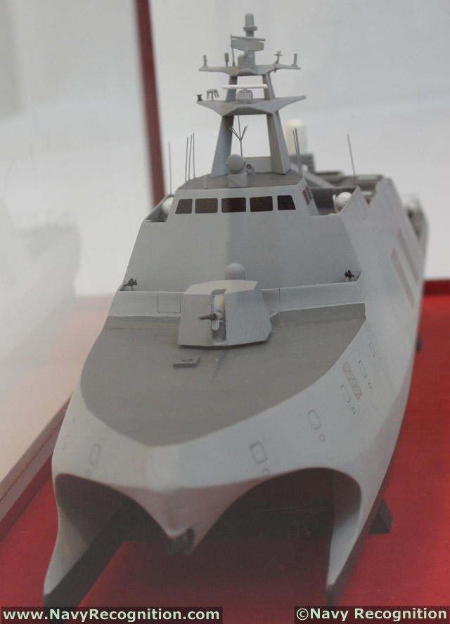 At TADTE 2013, the Taipei Aerospace & Defense Technology Exhibition, ROC Navy (Republic of China - Taiwan) unveiled a vessel currently under construction by the Lung-De Shipbuilding Corporation dubbed the "High Efficience Wave Piercing Catamaran (WPC)"