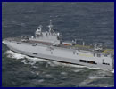 Russia’s second Mistral-class, amphibious assault ship will be complete in October 2014, a deputy prime minister in charge of the defense industry said Sunday, adding that the first Mistral would enter the nation’s fleet this October.