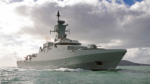 The Royal Navy of Oman on March 17th 2014 held a ceremony to mark the arrival of Al Rahmani vessel. Al Rahmani is the second of three 99 metres Khareef class corvettes built by BAE Systems for the Royal Navy of Oman.