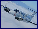 After more than 80 hours of flight testing, Selex ES, a Finmeccanica company, have handed over to Corporate Aircraft SA, exclusive distributor of Beechcraft, purc hasing as prime contractor for an undisclosed end-user a Beechcraft King Air 350ER equipped with the company’s Airborne Tactical Observation and Surveillance (ATOS) system. The end user has expressed their satisfaction with the system performance demonstra ted during the flight tests.