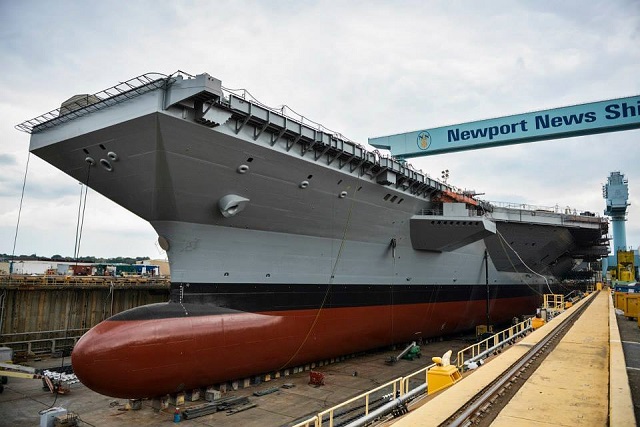 The Huntington Ingalls Industries (HII) shipyard in Newport News, Virginia is all abuzz as below deck-testing of the Navy’s newest aircraft launch system begins aboard USS Gerald R. Ford (CVN 78). Following months of large-scale hardware deliveries containing critical components of the Electromagnetic Aircraft Launch System (EMALS) and shipboard installation by HII, teams from the government and industry partner General Atomics completed installation of the software...