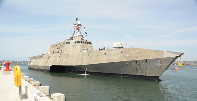 The U.S. Navy will commission its newest littoral combat ship, the future USS Coronado (LCS 4), April 5, during a ceremony at Naval Air Station, North Island in Coronado, Calif. 