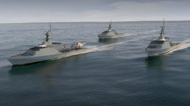 Terma’s SCANTER 4100 radar system has been selected and ordered by BAE Systems for integration on board the Royal Navy’s three new River class Offshore Patrol Vessels (OPV). The latest version of the SCANTER 4103 proven 2D Naval Air & Surface Surveillance Radar features the latest in software and powerful processing electronics resulting in improved performance. 