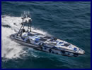 Israel Aerospace Industries (IAI) unveils its new Unmanned Surface Vessel (USV) combat marine system - "KATANA" for Homeland Security (HLS) applications. The KATANA USV supports a wide range of applications for HLS and the protection of exclusive economic zones, including - harbor security, patrol of shallow coastal and territorial waters, surface and electronic warfare and offshore platform protection (plus oil rigs, pipelines, and more).