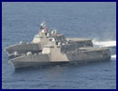 The U.S. Navy announced that Littoral Combat Ship USS Coronado (LCS 4) The U.S. Navy announced that Littoral Combat Ship USS Coronado (LCS 4) and the second increment of the surface warfare mission package (SUW MP) completed Initial Operational Test and Evaluation (IOT&E) phase one recently off the coast of California. This is the initial operational test for the Independence variant of the littoral combat ship (LCS) and the SUW MP increment two on this variant.