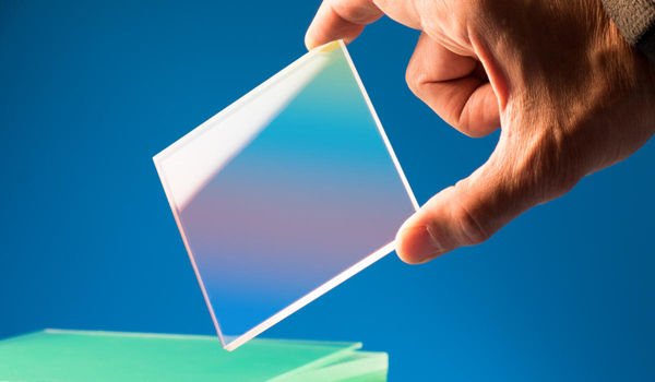 Researchers are developing a transparent, bulletproof material that is more durable than glass and can be molded into numerous shapes.