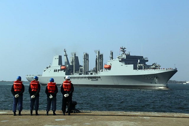 The Republic of China (Taiwan) Navy (ROC Navy) took delivery of a new locally designed fast combat support ship AOE 532 "Panshih" (nammed after a mountain in eastern Taiwan) on January 23rd. Panshih is now the largest vessel of the ROC Navy.