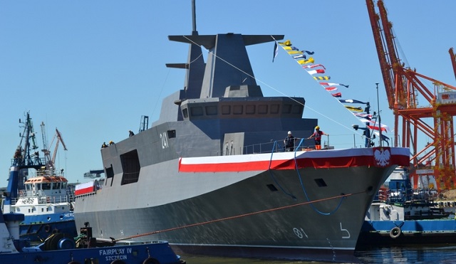 Our colleagues from polish website Defence 24 announce that the launching and christening ceremony for ORP Slazak, a new Offshore Patrol Vessel (OPV) for the Polish Navy, took place yesterday at the Dgynia Naval Shipyard. Read the full article and see the nice picture gallery published by Defence 24.
