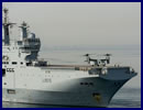 On July 5th, the French Navy Naval Aviation Practical Experimentation Center (centre d’expérimentations pratiques de l’aéronautique navale - CEPA) led a certification campaign of the United States Marine Corps (USMC) Boeing V-22 Osprey tilt rotor aircraft on the Mistral class LHD Dixmude. The tests took place off the coast of Djibouti, an East Africa country where both France and the USA have permanent bases.