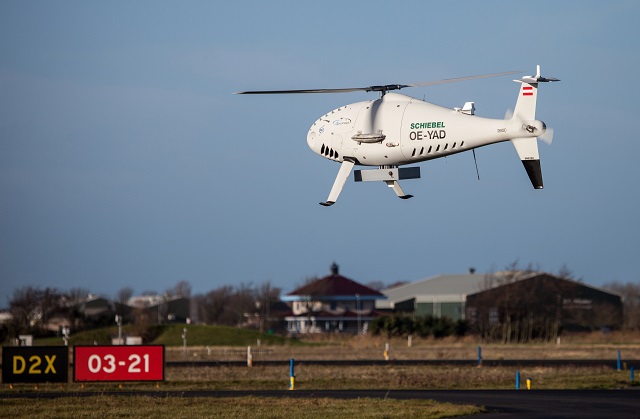 Schiebel and the Netherlands Aerospace Centre (NLR), the Netherlands Coastguard and the Royal Netherlands Air Force conducted a series of successful flights with a newly developed airborne Detect and Avoid System at the airport of Den Helder in December 2015. The AIRICA (ATM Innovative RPAS Integration for Coastguard Applications) project marks a major step forward in the process of safe integration of RPAS (Remotely Piloted Aircraft Systems) into all classes of airspace.