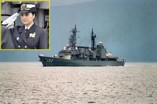 The Japan Maritime Self-Defense Force (JMSDF) appointed Commander Miho Otani as the commanding officer aboard Asagiri-class destroyer Yamagiri (DD-152) on 29 February 2016. Cmdr. Otani becomes the first woman to command a major surface combatant ship in the JMSDF.