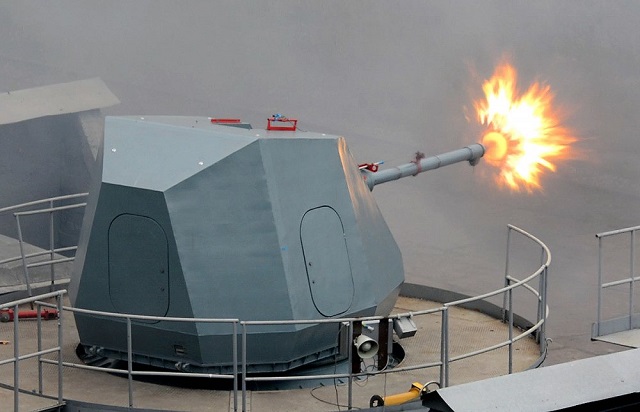 AK 176MA Naval Gun System Russia