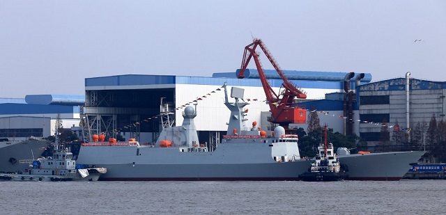 Chinese Shipyard Launched the 29th Type 054A Frigate for the PLAN 1