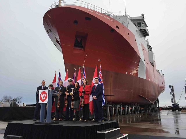 Thales celebrated the launch of the first Offshore Fisheries Science Vessel OFSV