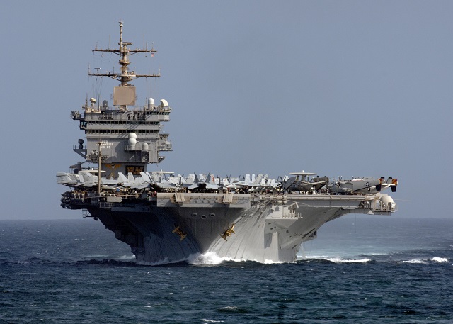 US Navy Decommissions aircraft carrier USS Enterprise CVN 65