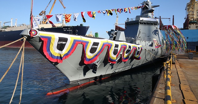 DSME Launched DW3000 Frigate Royal Thai Navy 3