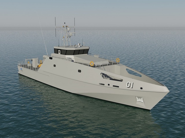 Austal Lays Keel of First Pacific Patrol Boat PPB-R For Royal Australian Navy