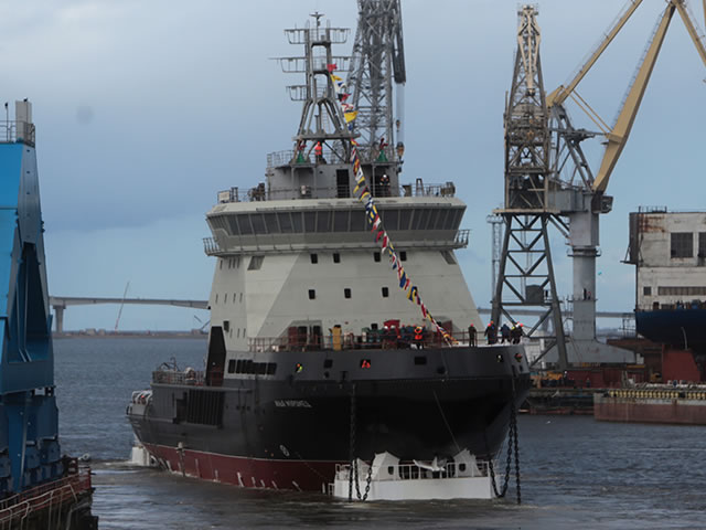 Russian Navy icebreaker Ilya Muromets project 21180
