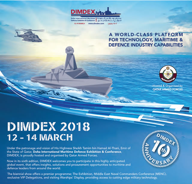 Senior representatives of DIMDEX 2018 visited IDEF 2017 in Istanbul