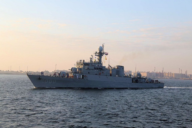 Egyptian Navy South Korea Pohang class corvette 1