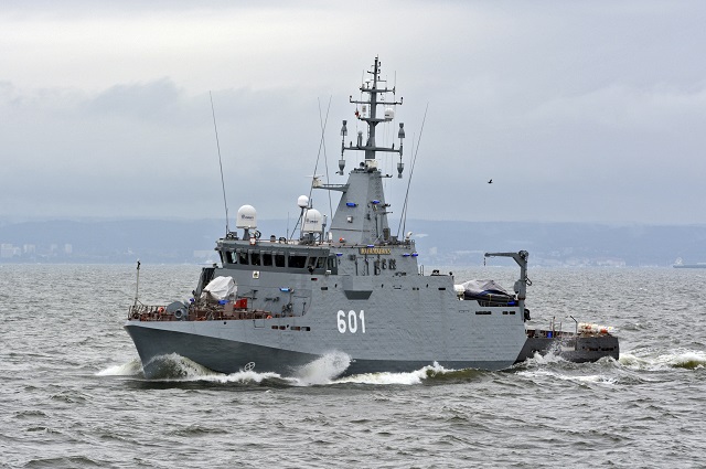 ORP Kormoran MCM vessel Polish Navy 1