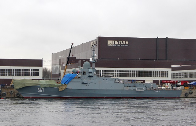 Project 22800 Karakurt class Corvette Uragan