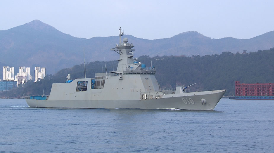First Daegu class FFX II Frigate delivered to ROK Navy 1