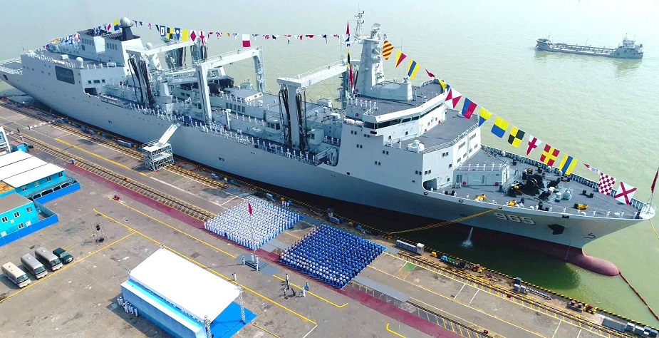 China Building a 3rd Type 901 Large Replenishment Oiler for PLAN 2