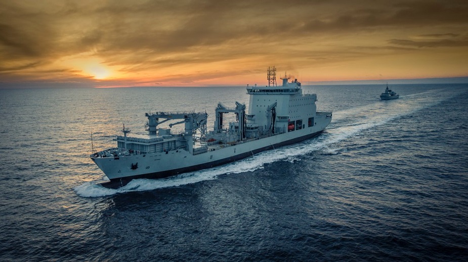 Interim AOR MV Asterix Completes Royal Canadian Navy Trials Achieves FOC 1
