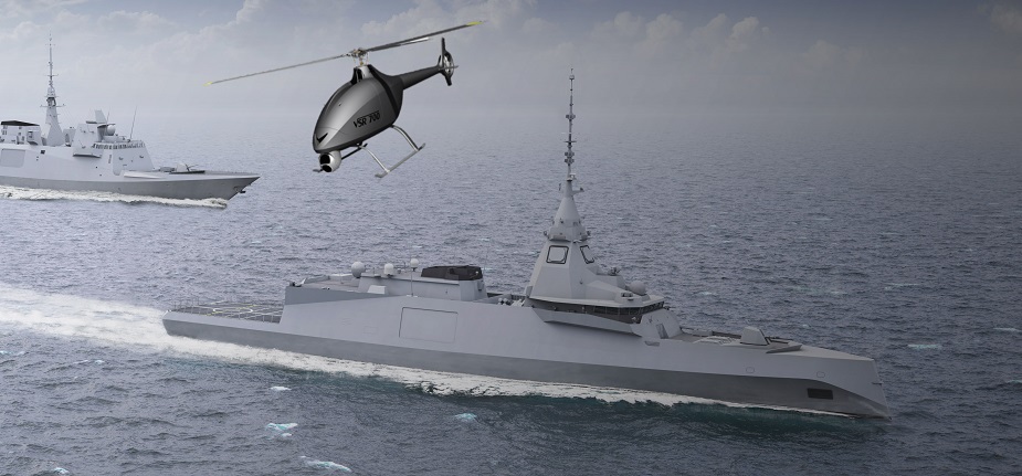 Naval Group VSR700 SDAM VTOL UAV