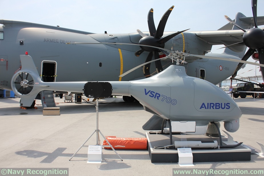 Naval Group VSR700 SDAM VTOL UAV 1