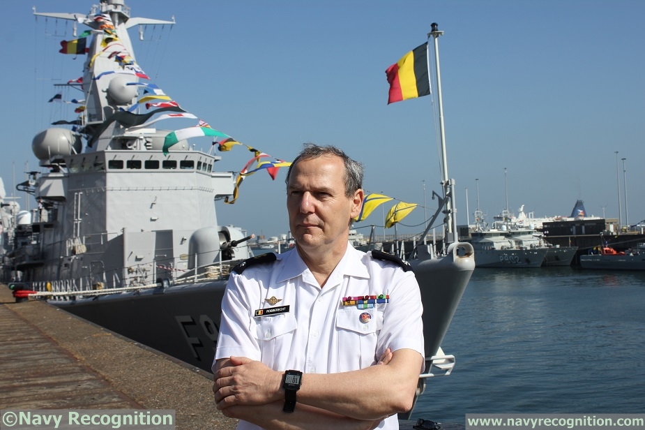 Belgian Navy Days 2018 Interview with Admiral Wim Robberecht