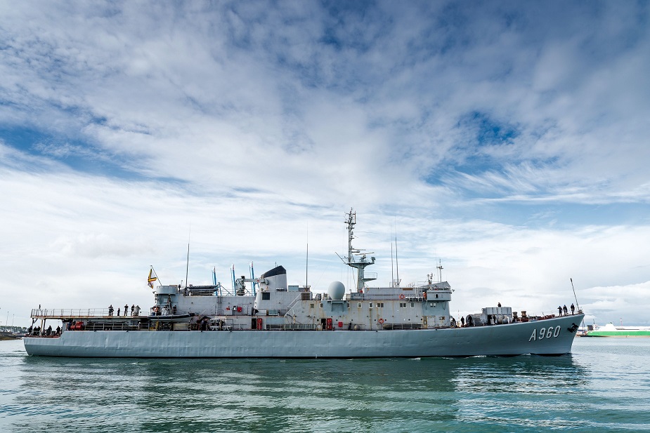 Belgian Navys Godetia Becomes Flagship of NATOs SNMCMG1