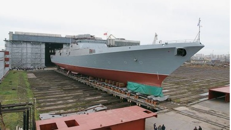 Svernaya verf shipyard continues building project 22350 frigates