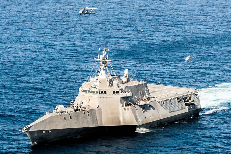 U.S. Navy Completes 1st MQ 8C Fire Scout Operational Test at Sea 1