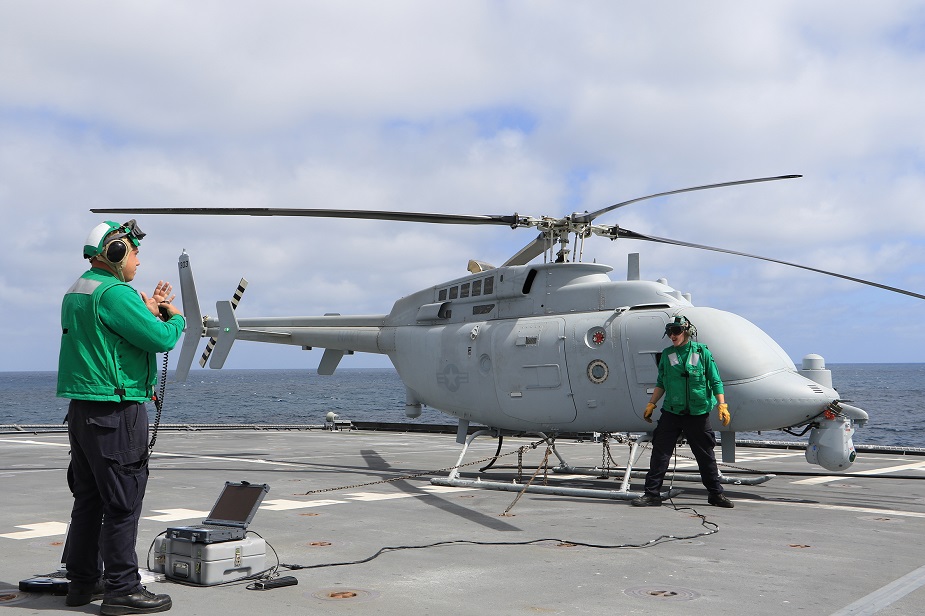 U.S. Navy Completes 1st MQ 8C Fire Scout Operational Test at Sea 2