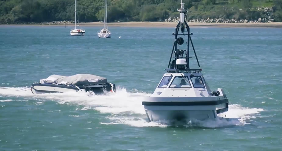 First Unmanned Minesweeping System Handed Over to Royal Navy 1