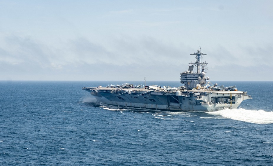 USS George H.W. Bush Conducts Flight Ops With French Navy 1